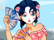 Geyşa makyajı ve kıyafetleri